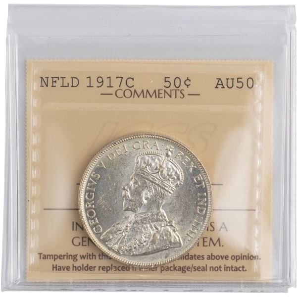 Canada 1917 C Newfoundland 50 Cents