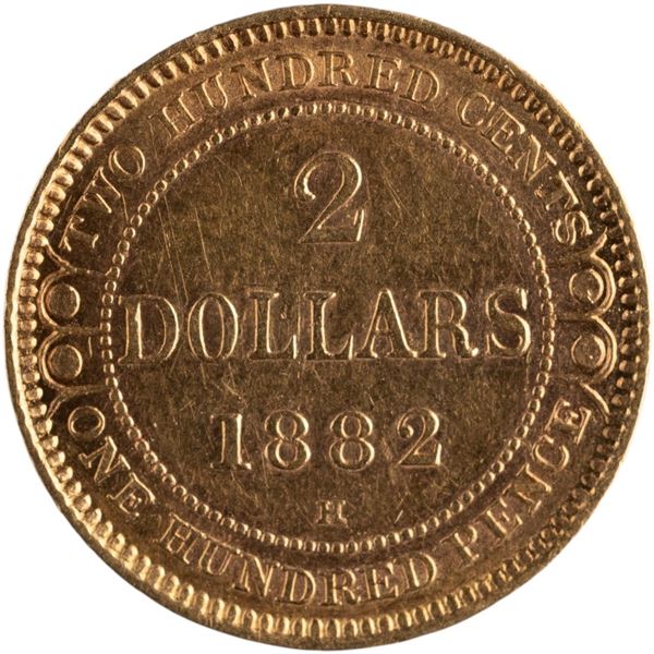 Canada 1882 H Newfoundland Gold $2