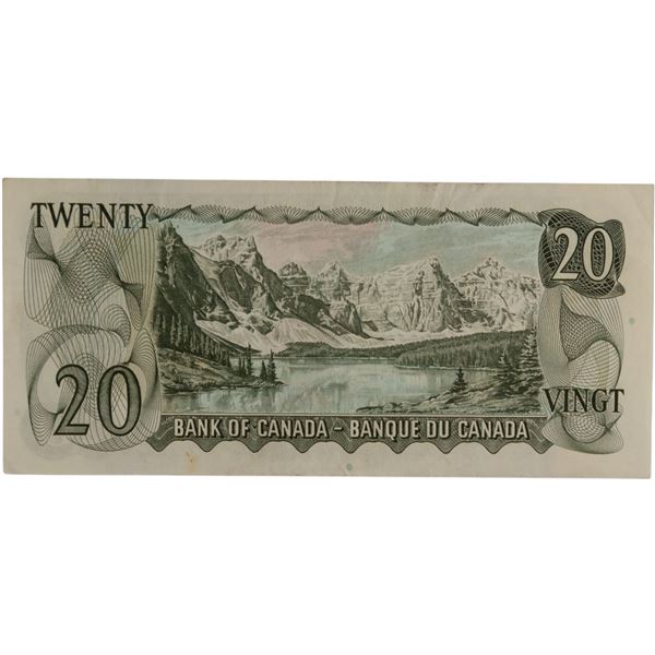 Bank of Canada 1969 $20 Replacement Banknote *EA BC-50aA