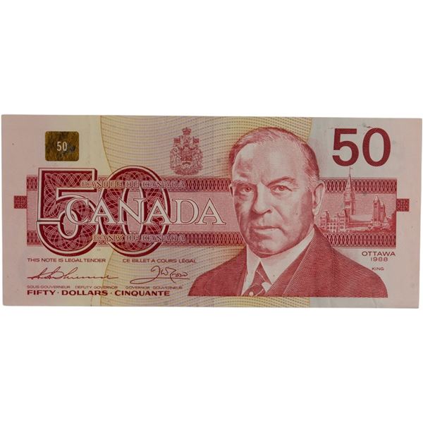 Bank of Canada 1975 $50 Replacement Banknote EHX BC-59aA