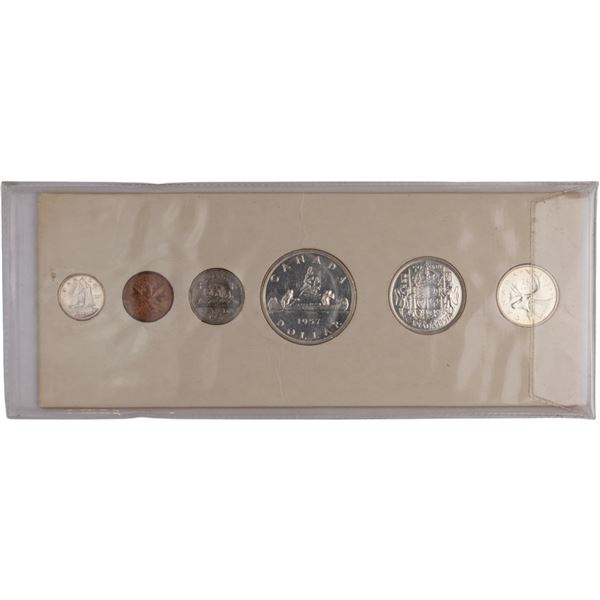 Canada 1957 Proof Like Coin Set