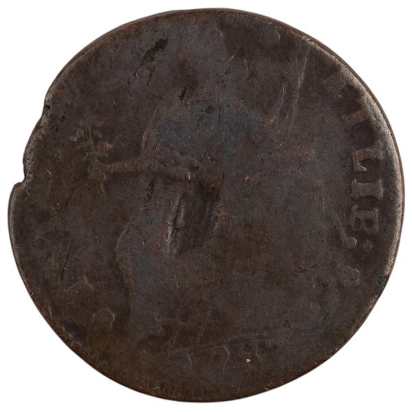 United States 1787 Connecticut Copper 1/2 Penny