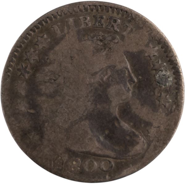 United States 1800 Draped Bust Half Dime Low Mintage