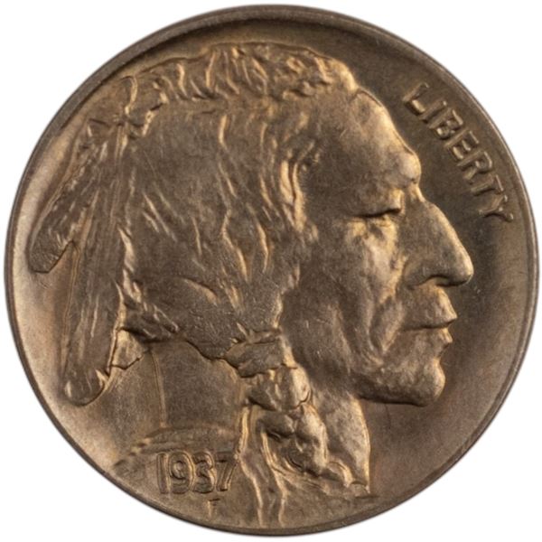 United States 1937/1937 D Buffalo Nickel 5 Cents Mint Error