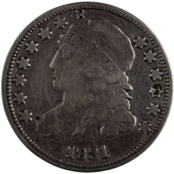 United States 1831 Silver 10 Cents Capped Bust Dime