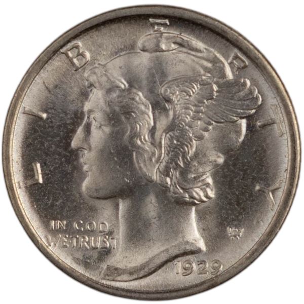 United States 1929-D Mercury Dime 10 Cents
