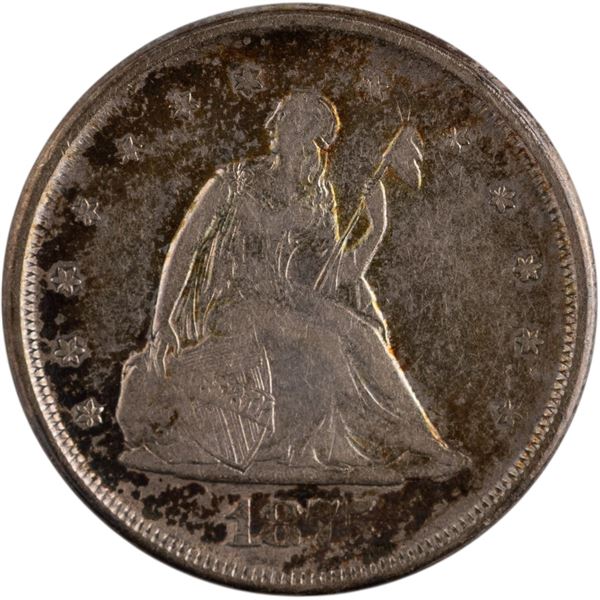United States 1875-S 20 Cents Seated Liberty