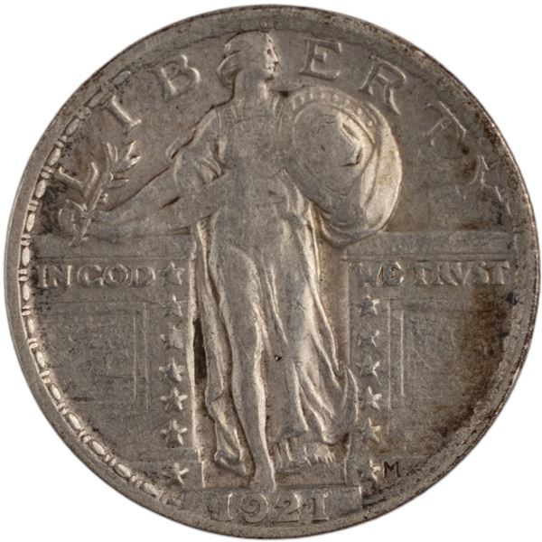 United States 1921 25 Cents Liberty Quarter