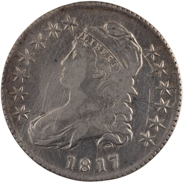 United States 1817 Capped Bust Half Dollar 50 Cents