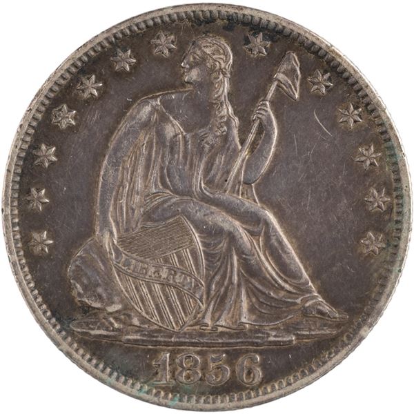 United States 1856-O 50 Cents Seated Liberty Half Dollar