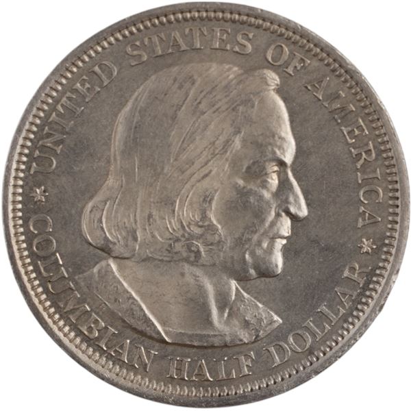 United States 1892 Half Dollar Columbian Exposition Proof Like Cameo