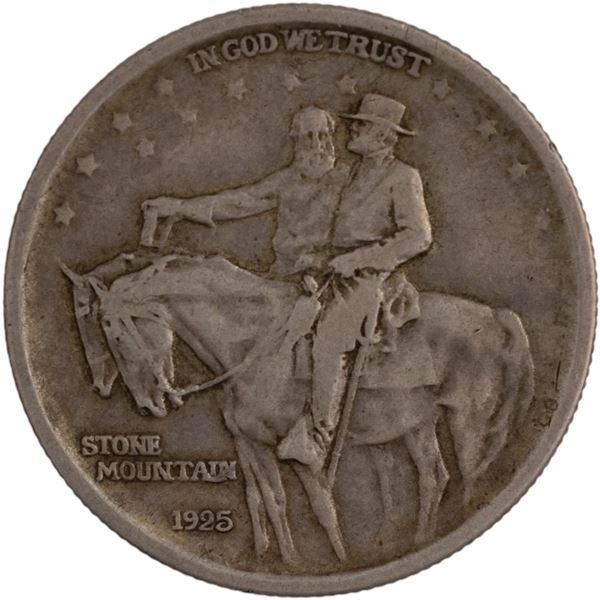 United States 1925 Silver 50 Cents Stone Mountain Memorial