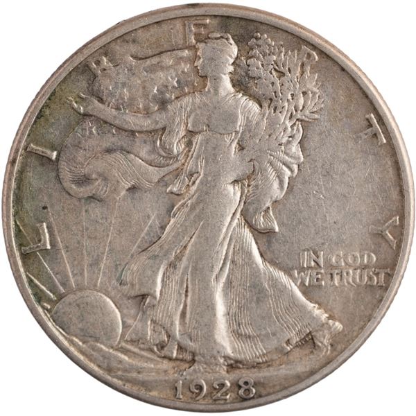 United States 1928-S 50 Cents Walking Liberty Half Dollar