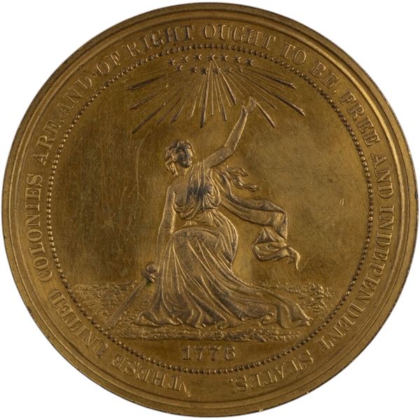 United States 1876 Bronze Medal Centennial of Independence