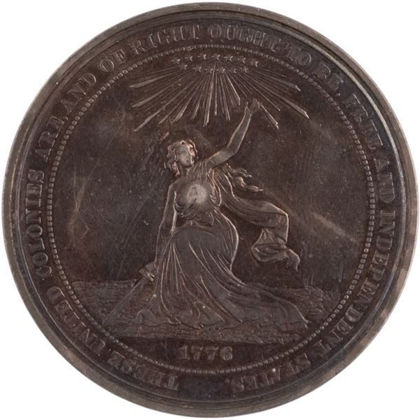 United States 1876 Silver Medal Centennial of Independence