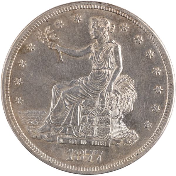 United States 1877-S Silver Trade Dollar
