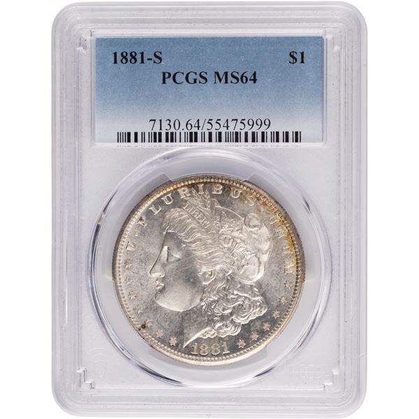 United States 1881-S Morgan Dollar