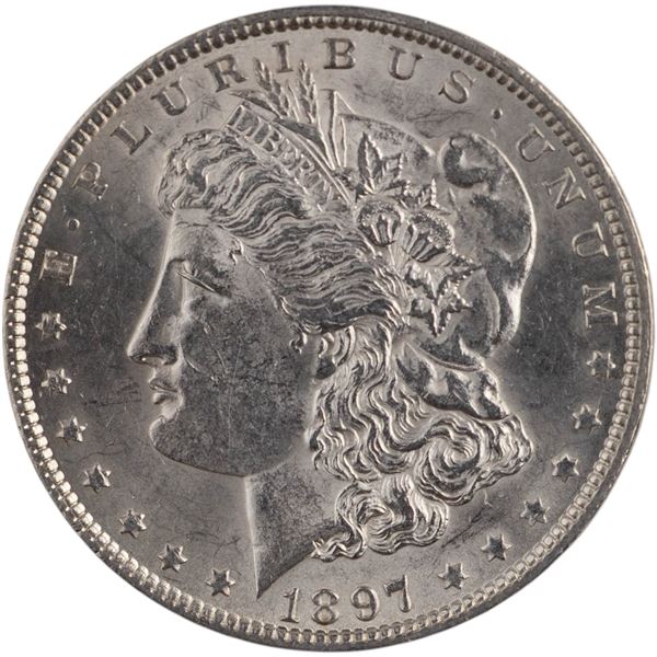 United States 1897 Morgan Dollar 1897 Mint Error D.D.R.