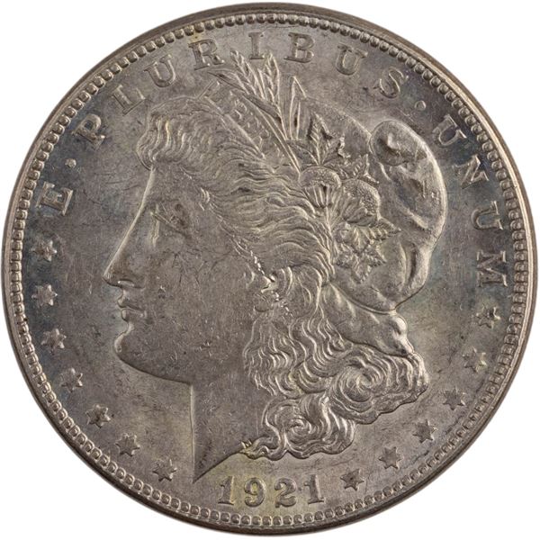 United States 1921-S Morgan Dollar V.A.M. Mint Error