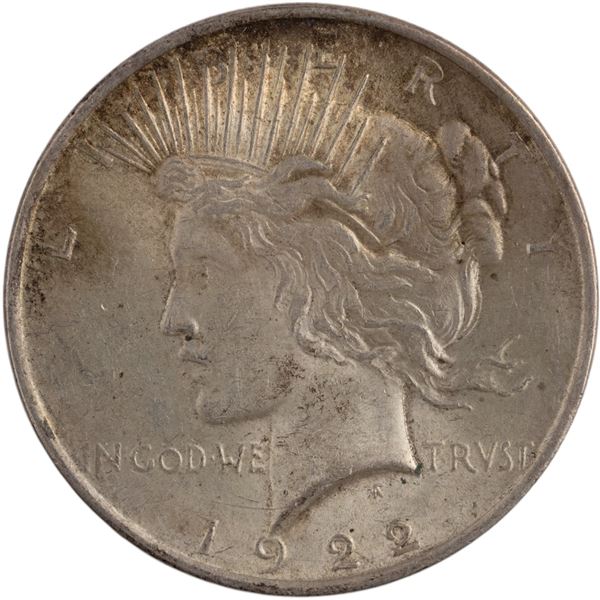 United States 1922 Peace Dollar