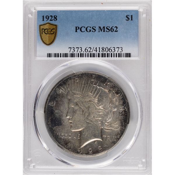 United States 1928 Peace Dollar Key Date