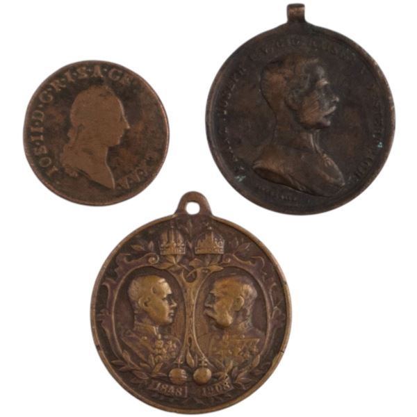 Austro-Hungarian Empire mixed lot of Pre-WW1 Medals