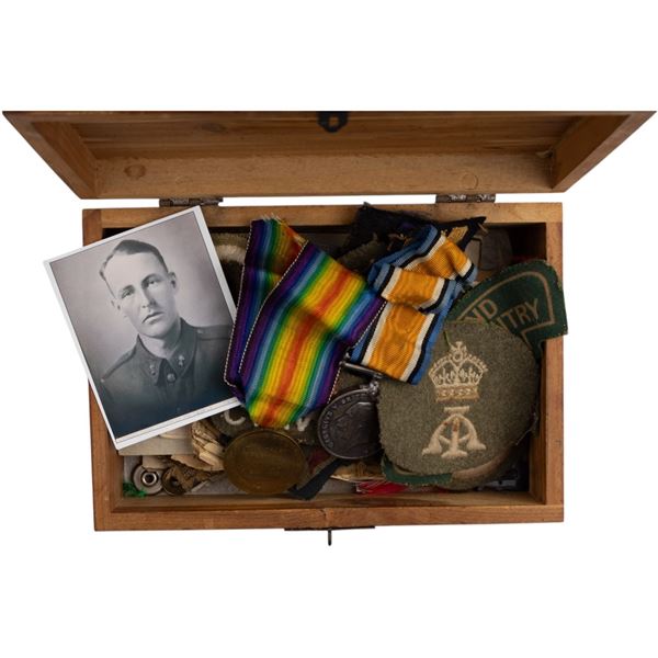 Canada WW1 Medal Group Spr Oliver Canadian Engineers