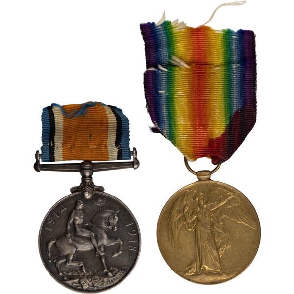Canada WW1 Medal Pair - Canadian Field Artillery