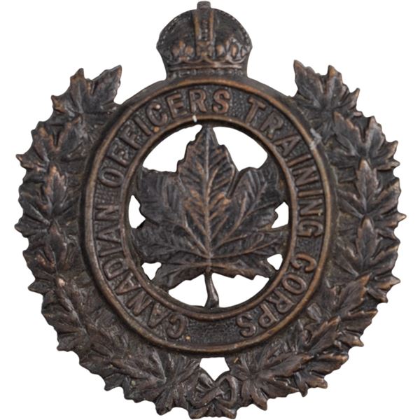 Canada WW1 Officers Training Corps Badge