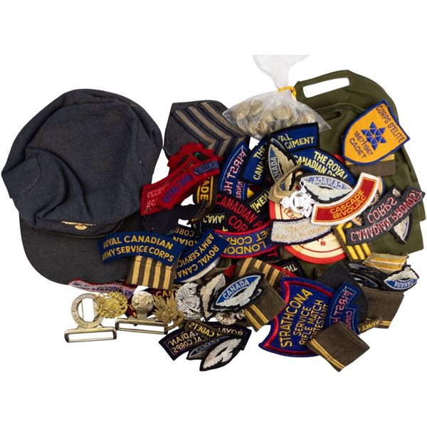 Canada WW2 Post-War Mixed lot of Canadian Patches & Badges