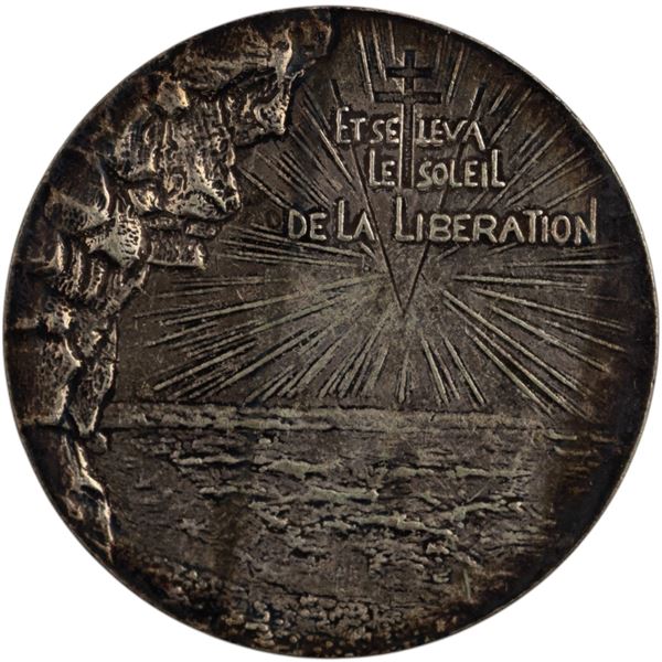 D-Day 6th of June 1944-1974 Commemoration Medallion