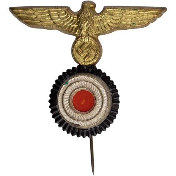 German Third Reich Kriegsmarine EM / NCO Cap Badge