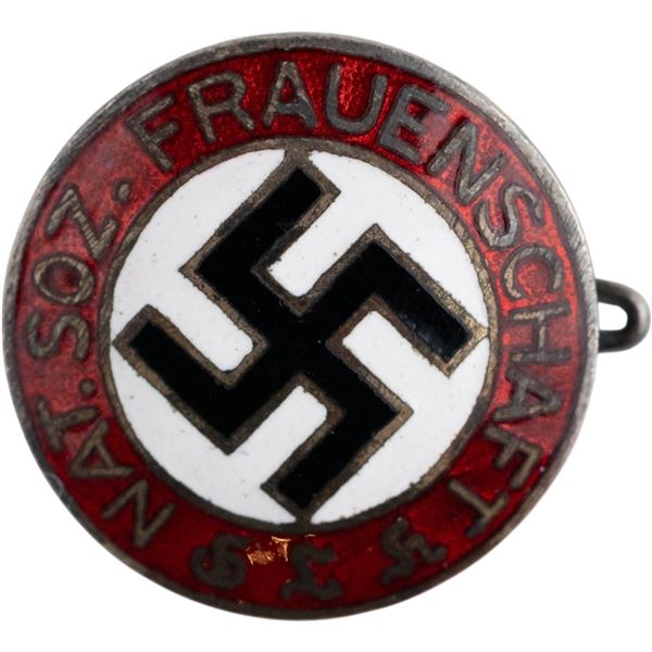 Germany c.1932 Early Issue German Third Reich Frauenschaft NSDAP Party Badge