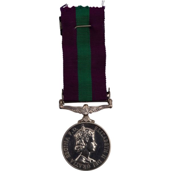 Great Britain General Service Medal Bar CYPRUS to F/O Strickland-Clark RAF