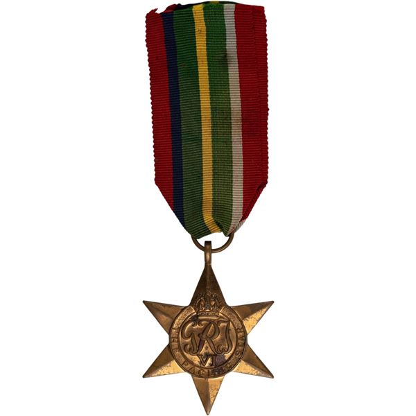 Australia WW2 Australian Pacific Star Named to Roy Rigby RAN