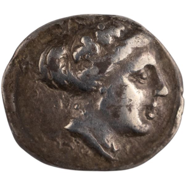 Ancient Greek EUBOEA. Histiaea. Ca. 3rd-2nd Centuries BC. AR Tetrobol