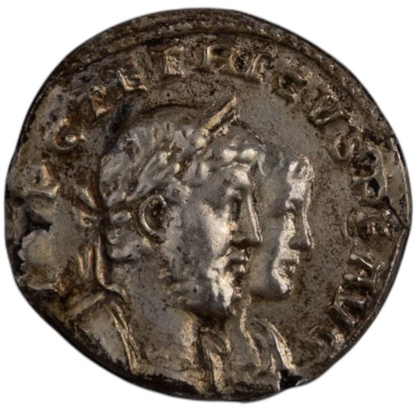 Ancient Roman Imperial Tetricus I AD 271-274 AR Becker Counterfeit