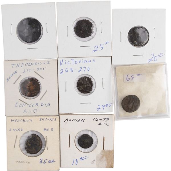 Mixed Ancient Coin Lot (8 Pieces)