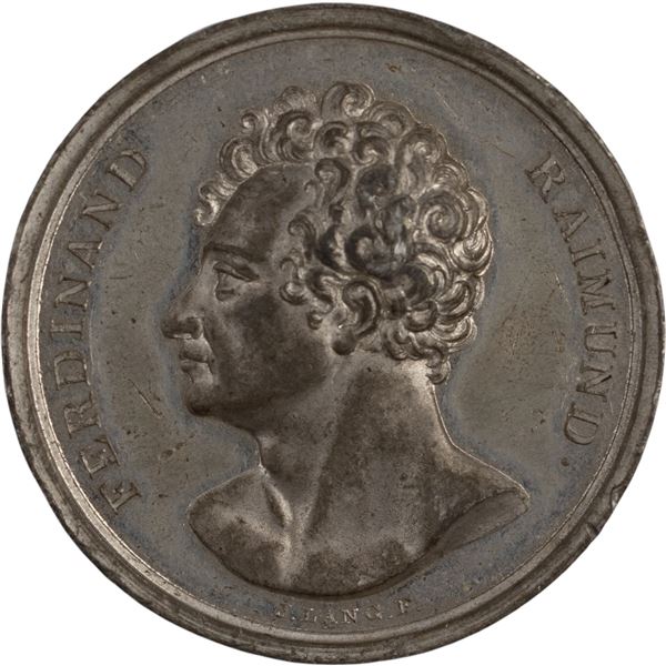 Austria 1826 Ferdinand Raimund in Wein Medal by Lang