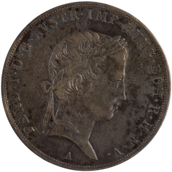 Austria 1840 A Silver 1/2 Thaler