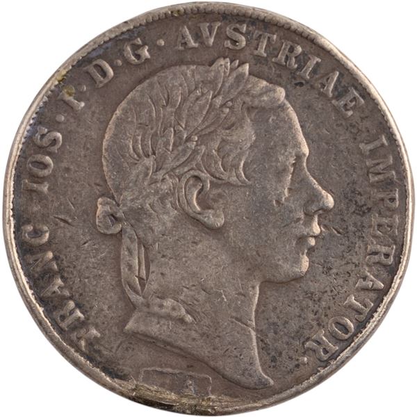 Austria 1855 A Silver Thaler