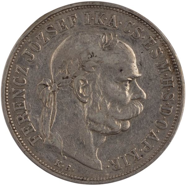 Austria 1900 KB Silver 5 Korona