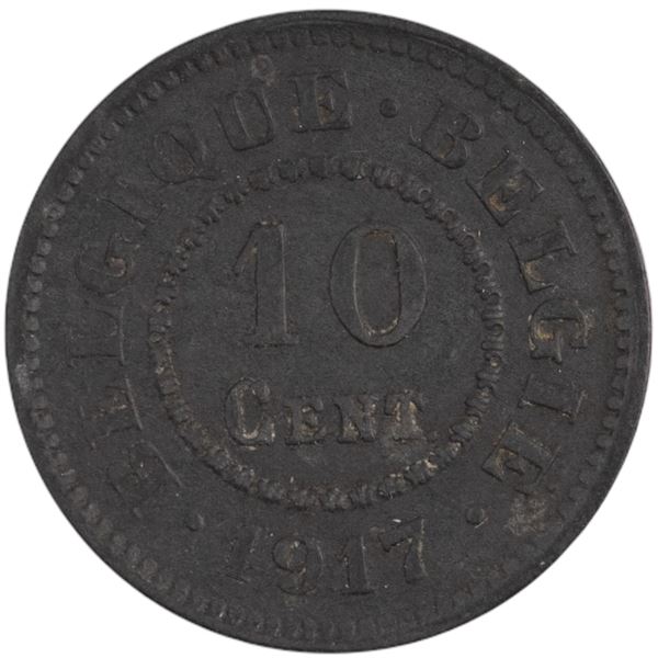 Belgium 1917 10 Cent