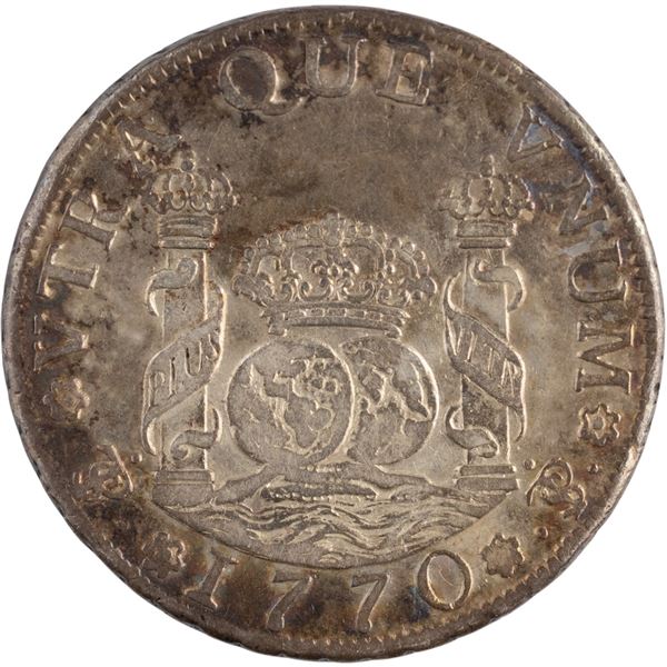 Bolivia 1770 JR Silver 4 Reales 'Small JR'