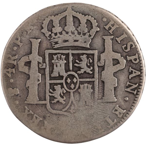 Bolivia 1779 PR Potosi Silver 4 Reales