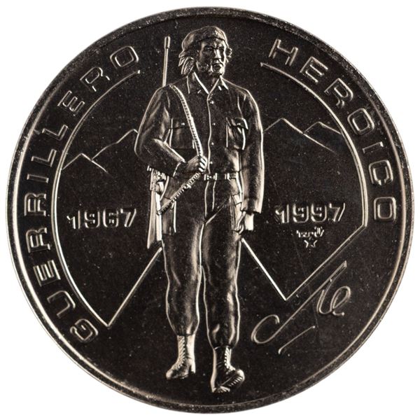Cuba 1997 1 Peso Che Guerilla Fighter