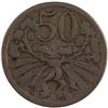 Image 1 : Czechoslovakia 1926 50 Haleru Key Date