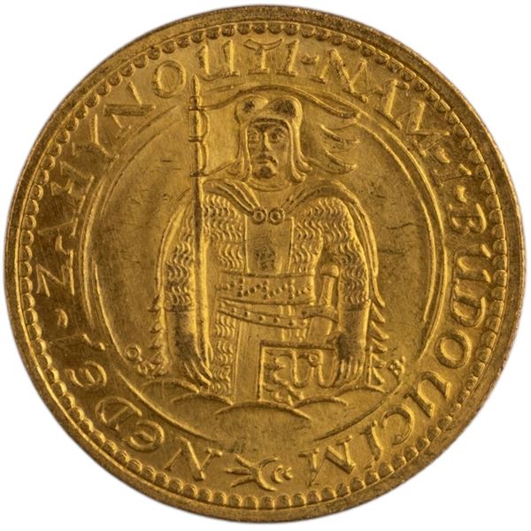 Czechoslovakia 1933 Gold Dukat