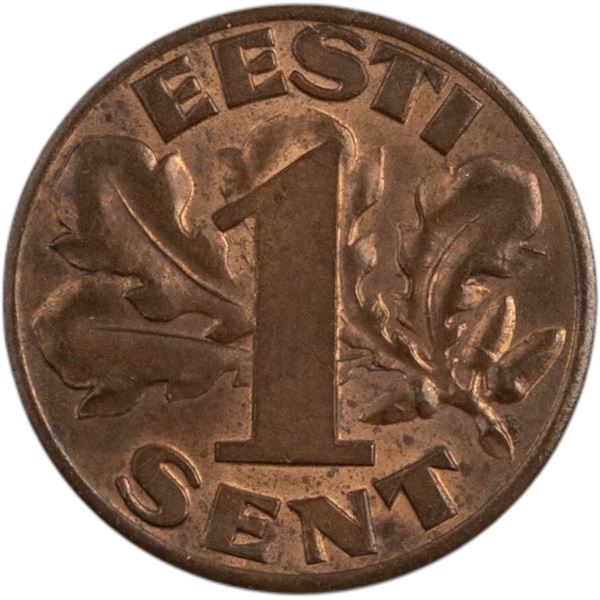 Estonia 1929 1 Sent