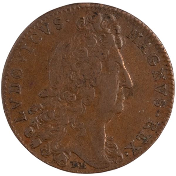 France 1643-1713 Ludovicus Magnus Jeton